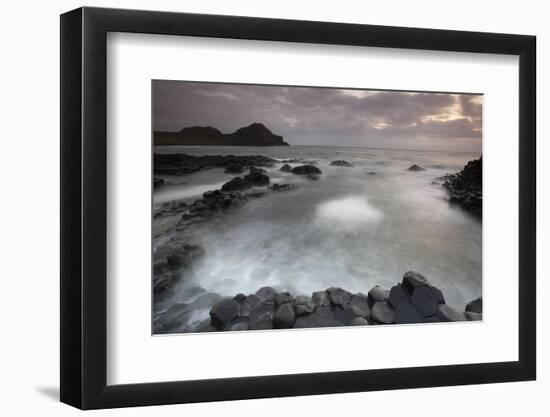 Giants Causeway at Dusk, County Antrim, Northern Ireland, UK, June 2010. Looking Out to Sea-Peter Cairns-Framed Photographic Print