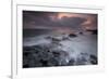 Giants Causeway at Dusk, County Antrim, Northern Ireland, UK, June 2010. Looking Out to Sea-Peter Cairns-Framed Photographic Print