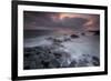 Giants Causeway at Dusk, County Antrim, Northern Ireland, UK, June 2010. Looking Out to Sea-Peter Cairns-Framed Photographic Print