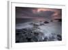 Giants Causeway at Dusk, County Antrim, Northern Ireland, UK, June 2010. Looking Out to Sea-Peter Cairns-Framed Photographic Print