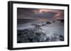 Giants Causeway at Dusk, County Antrim, Northern Ireland, UK, June 2010. Looking Out to Sea-Peter Cairns-Framed Photographic Print