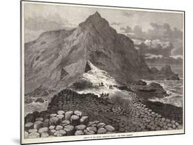 Giants Causeway C1840-WH Bartlett-Mounted Art Print