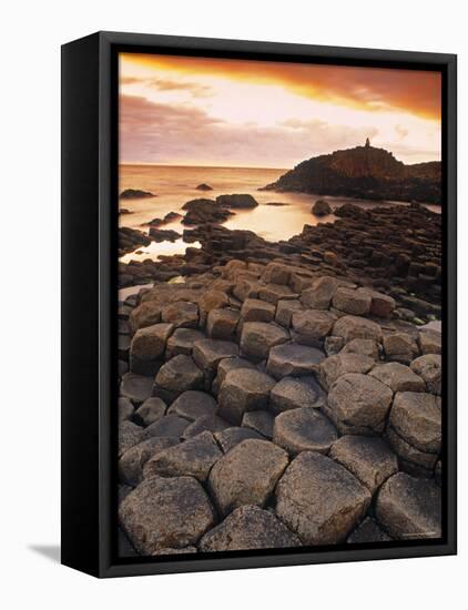 Giants Causeway, Northern Ireland-Doug Pearson-Framed Stretched Canvas