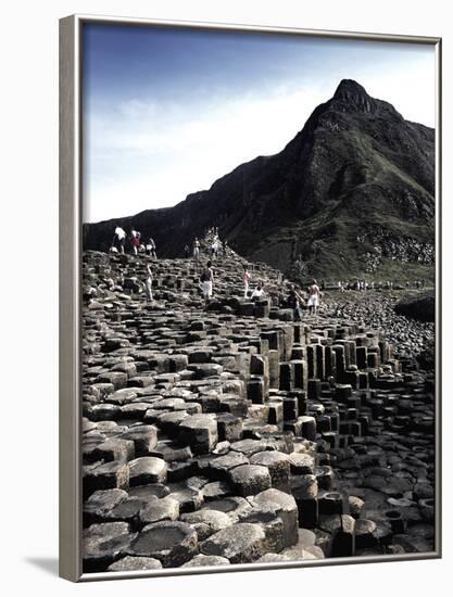 Giants Causeway-Charles Bowman-Framed Photographic Print