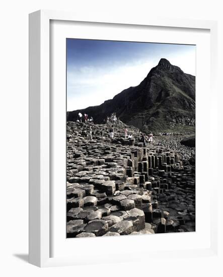 Giants Causeway-Charles Bowman-Framed Photographic Print