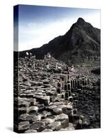 Giants Causeway-Charles Bowman-Stretched Canvas