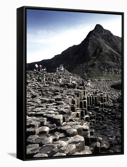 Giants Causeway-Charles Bowman-Framed Stretched Canvas