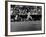 Giants Player, Willie Mays, Batting During Game with Dodgers-null-Framed Premium Photographic Print