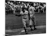 Giants Player, Willie Mays, Running Bases During Game with Dodgers-null-Mounted Premium Photographic Print