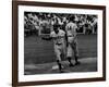 Giants Player, Willie Mays, Running Bases During Game with Dodgers-null-Framed Premium Photographic Print