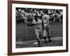Giants Player, Willie Mays, Running Bases During Game with Dodgers-null-Framed Premium Photographic Print