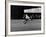 Giants Player, Willie Mays, Running to Catch Ball in Out Field-null-Framed Premium Photographic Print