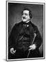 Giaochino Rossini, Italian Composer, 19th Century-Etienne Carjat-Mounted Giclee Print