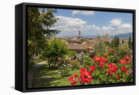 Giardino Delle Rose-Guido Cozzi-Framed Stretched Canvas