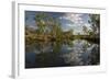 Gibb River at its Crossing by the Kalumburu Road, Off the Gibb River Road, the Kimberley-Tony Waltham-Framed Photographic Print