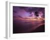 Gibbes Bay at Sunset, Barbados, West Indies, Caribbean, Central America-Gavin Hellier-Framed Premium Photographic Print