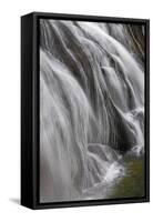 Gibbon Falls, Yellowstone National Park, Wyoming-Adam Jones-Framed Stretched Canvas