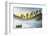 Gibbon River at sunrise, Yellowstone National Park, WyomingMontana,-Adam Jones-Framed Photographic Print