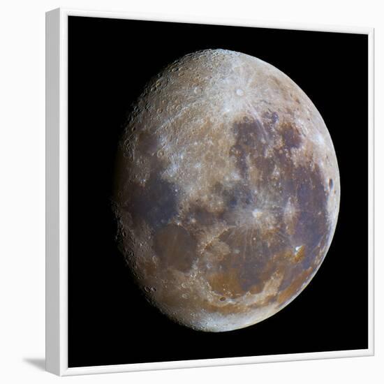 Gibbous Moon-null-Framed Photographic Print