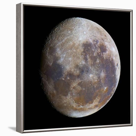 Gibbous Moon-null-Framed Photographic Print