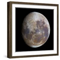 Gibbous Moon-null-Framed Photographic Print