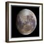 Gibbous Moon-null-Framed Photographic Print