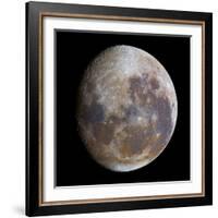 Gibbous Moon-null-Framed Photographic Print