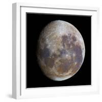 Gibbous Moon-null-Framed Photographic Print