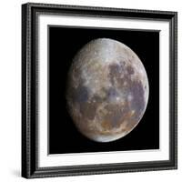 Gibbous Moon-null-Framed Photographic Print