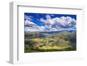 Gibbston Valley from the Crown Range Overlook, Otago, South Island, New Zealand-Russ Bishop-Framed Photographic Print