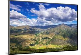 Gibbston Valley from the Crown Range Overlook, Otago, South Island, New Zealand-Russ Bishop-Mounted Photographic Print