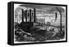 Gibet de Montfaucon - Notre-Dame de Paris, édition Perrotin, 1844, page 482-Charles Daubigny-Framed Stretched Canvas