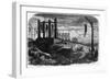 Gibet de Montfaucon - Notre-Dame de Paris, édition Perrotin, 1844, page 482-Charles Daubigny-Framed Giclee Print