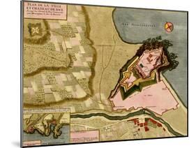 Gibraltar - 1700-Anna Beeck-Mounted Art Print