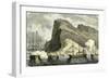 Gibraltar 1864 Arrival of the S.M. Maximilien Gibraltar-null-Framed Giclee Print