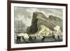 Gibraltar 1864 Arrival of the S.M. Maximilien Gibraltar-null-Framed Giclee Print