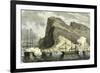 Gibraltar 1864 Arrival of the S.M. Maximilien Gibraltar-null-Framed Giclee Print