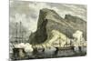 Gibraltar 1864 Arrival of the S.M. Maximilien Gibraltar-null-Mounted Giclee Print