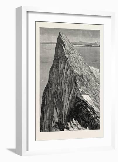 Gibraltar and Africa, 19th Century-null-Framed Giclee Print