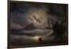 Gibraltar by Night, 1844-Ivan Konstantinovich Aivazovsky-Framed Giclee Print