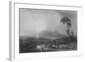 Gibraltar, From Algeziras, 1840-Joseph Clayton Bentley-Framed Giclee Print