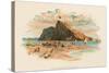 Gibraltar from the Neutral Ground-Charles Wilkinson-Stretched Canvas