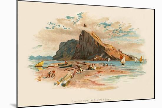 Gibraltar from the Neutral Ground-Charles Wilkinson-Mounted Giclee Print