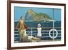 Gibraltar, from the Series 'The Empire's Highway to India', 1928-Charles Pears-Framed Giclee Print