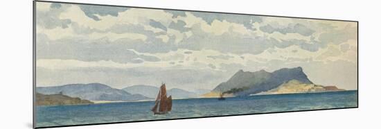 'Gibraltar from the West', c1880 (1905)-Alexander Henry Hallam Murray-Mounted Giclee Print