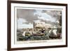 Gibraltar: Newcome in Disgrace Plate from 'The Adventures of Johnny Newcome in the Navy' by John Mi-null-Framed Giclee Print