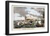 Gibraltar: Newcome in Disgrace Plate from 'The Adventures of Johnny Newcome in the Navy' by John Mi-null-Framed Giclee Print