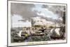 Gibraltar: Newcome in Disgrace Plate from 'The Adventures of Johnny Newcome in the Navy' by John Mi-null-Mounted Giclee Print