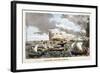 Gibraltar: Newcome in Disgrace Plate from 'The Adventures of Johnny Newcome in the Navy' by John Mi-null-Framed Giclee Print