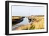 Gibraltar Point Inlet Coastal Estuary Boats Yachts Skegness Lincolnshire UK England-Paul Thompson-Framed Photographic Print